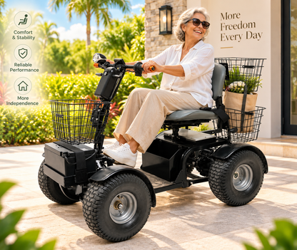 Cheeta Ninja All-Terrain 4-Wheel Mobility Scooter