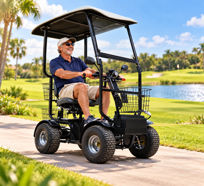 Cheeta Ninja All-Terrain Mobility Scooter with Canopy