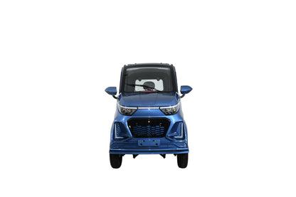 Q Express Fully Enclosed All-Weather Cabin Scooter - Blue